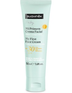 Crema Facial para Bebés protección solar SPF30 50ml Suavinex
