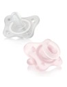 Chupete Chicco Mini Soft 0-2M Rosa 2 unidades