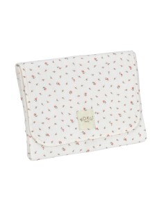 Cambiador impermeable flores 63x45 cm koku baby - nappy.es