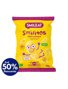Oferta Smilitos de maíz bolsa 38g. +8M Smileat