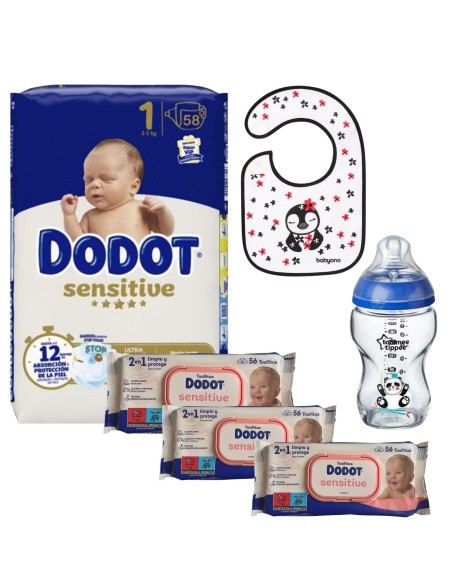 Pack regalo rcién nacido paquete de pañales