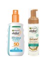 Pack Solar + Autobronceador Garnier Delial SPF50 – Protección y Bronceado
