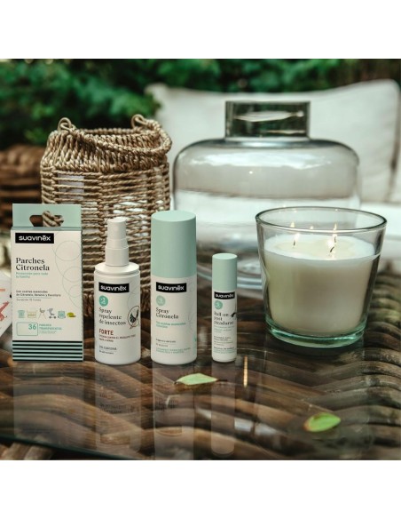 Parches Antimosquitos Citronela Suavinex 36 uds – Protección Bebé