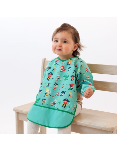 babero-impermeable-mangas-kiokids-verde.jpg