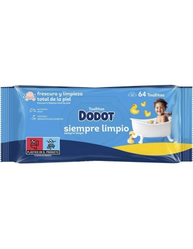 Toallitas Dodot Etapas 960 uds (Caja 15x64) – Limpieza eficaz para todas las etapas del bebé