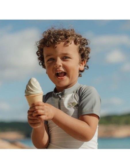 Set moldes playa helados Little Dutch +18m juguete arena bebé 9 piezas