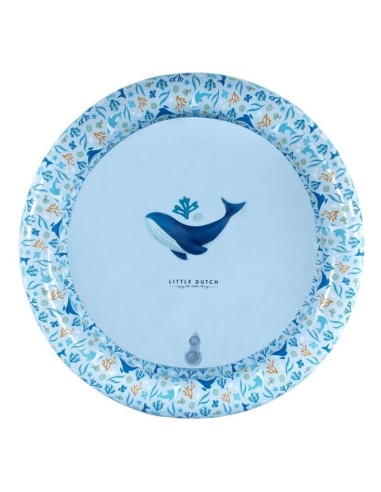 Piscina infantil azul 80 cm Ocean Dreams Little Dutch +24m piscina bebé verano