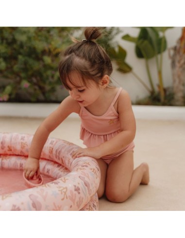 Piscina infantil rosa 80 cm Ocean Dreams Little Dutch +24m piscina bebé verano