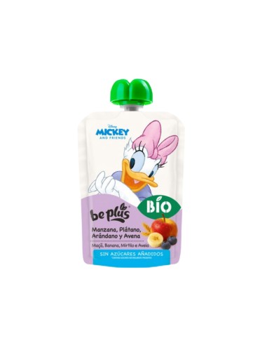 Pack 6 pouch BIO Disney Be Plus 100g frutas ecológicas para bebé surtido
