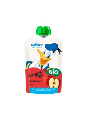 Pack 6 pouch BIO Disney Be Plus 100g frutas ecológicas para bebé surtido