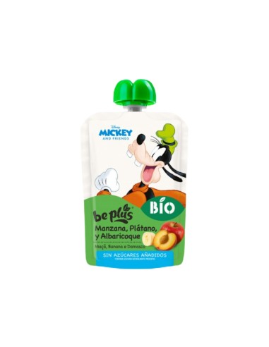 Pack 6 pouch BIO Disney Be Plus 100g frutas ecológicas para bebé surtido