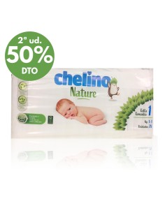 Pañales -  [Chelino Nature] Talla 1 - 28 Unidades - Nappy.es