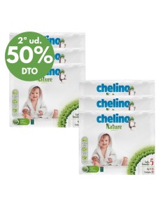 Pack 6 Pañales Chelino Nature Talla 5 | Chelino - Nappy.es