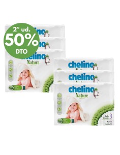Pack 6 Pañales Chelino Nature Talla 3 | Chelino - Nappy.es