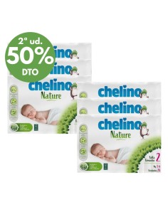 Pack 6 Pañales Chelino Nature Talla 2 | Chelino - Nappy.es
