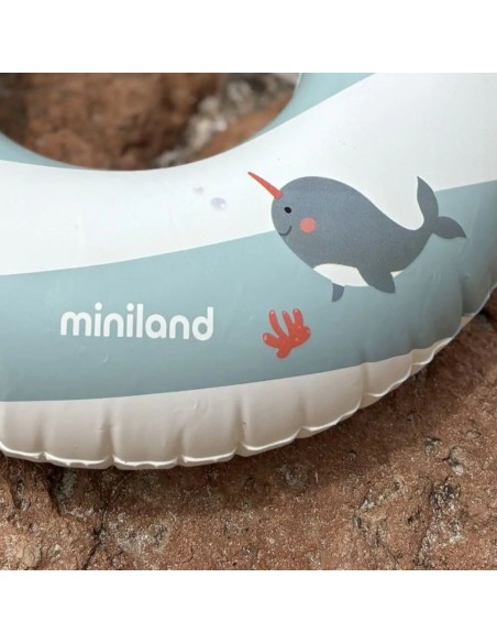 Flotador infantil 55 cm Miniland bebé piscina playa flotador niño verano