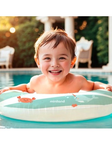 Flotador infantil 55 cm Miniland bebé piscina playa flotador niño verano