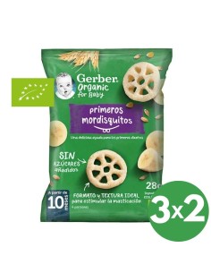 Snacks primeros mordisquitos plátano | Gerber - Nappy.es