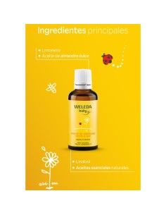 Aceite para la Tripita del Bebé 50ml | Weleda - Nappy.es 2