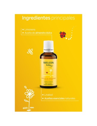 Aceite para la Tripita del Bebé 50ml | Weleda - Nappy.es