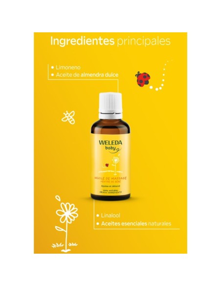 Aceite para la Tripita del Bebé 50ml | Weleda - Nappy.es