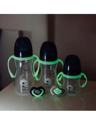 Pack recién nacido Dodot Talla 1 116 uds + 15 Toallitas Sensitive + Bandana Koku Baby + Biberón Tigex 150ml 0-6M