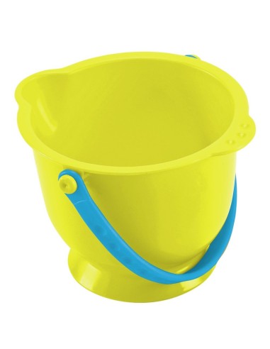 Cubo de playa Hape 1L juguete arena bebé cubo infantil 17 cm