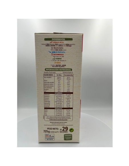 Papilla de 8 cereales con galleta maría 725gr 6M+ | Nestlé - Nappy.es