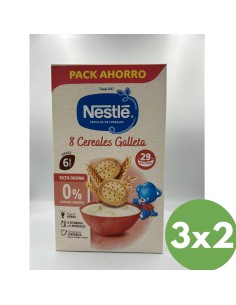 Papilla de 8 cereales con galleta maría 725gr 6M+ | Nestlé - Nappy.es