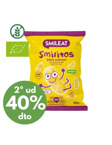 Oferta Smilitos de maíz bolsa 38g. +8M Smileat