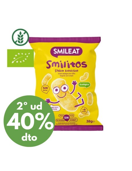 Oferta Smilitos de maíz bolsa 38g. +8M Smileat