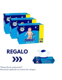 Pack Dodot talla 4 bebe seco - Nappy.es
