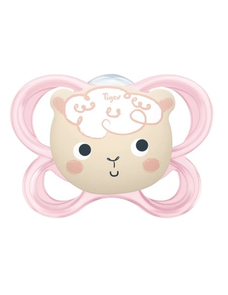 Pack de chupetes Soft Touch Oveja y Koala 6-18M Tigex - Nappy.es