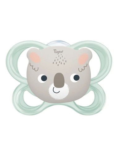 Pack de chupetes Soft Touch Oveja y Koala 6-18M Tigex - Nappy.es