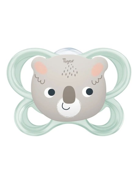 Pack de chupetes Soft Touch Oveja y Koala 6-18M Tigex - Nappy.es