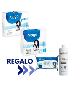 Pack Pingo con pañales talla 5 36uds + Pants Talla 5 con 28uds