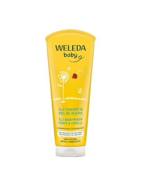 Oferta Set 2 Crema Pañal Caléndula +  2 Champú y Gel Caléndula