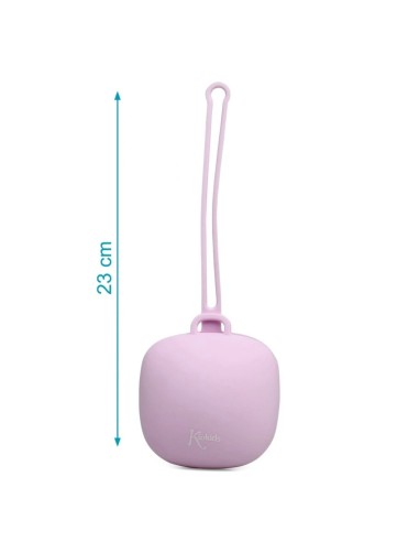Portachupete suave silicona +0m KioKids
