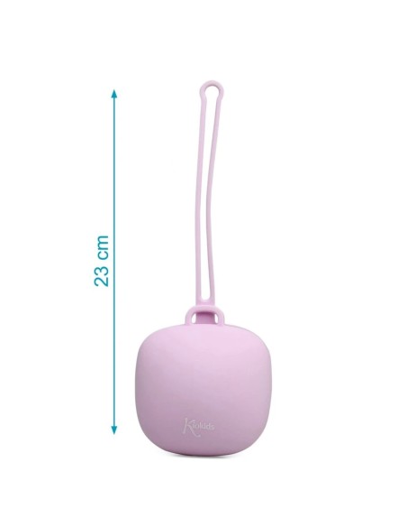 Portachupete suave silicona +0m KioKids