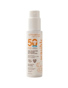 Protector Solar en Spray Bebé SPF 50+ Alphanova Organic Sun 100g