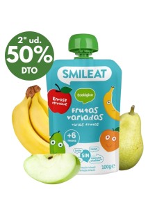 Pouch de frutas variadas | Smileat - Nappy.es