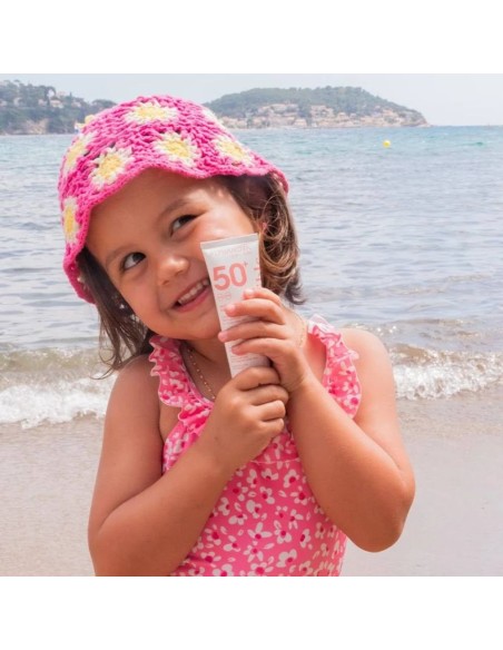 Protector Solar Bebé SPF 50+ Alphanova 50 g – Protección natural y ecológica