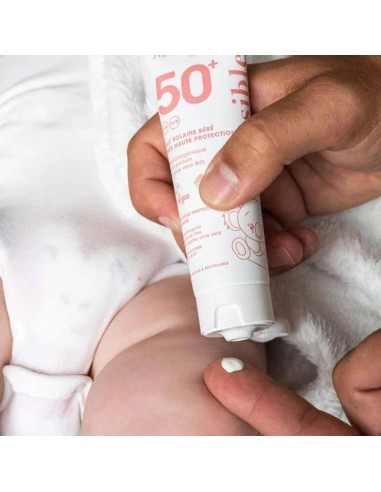 Protector Solar Bebé SPF 50+ Alphanova 50 g – Protección natural y ecológica