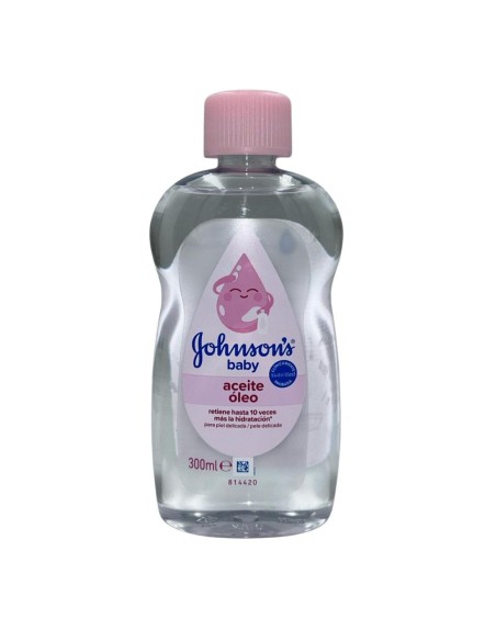 Johnson’s Aceite 300 ml – Hidratación Suave para la Piel del Bebé