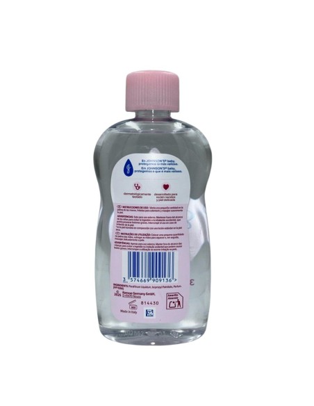 Johnson’s Aceite 300 ml – Hidratación Suave para la Piel del Bebé