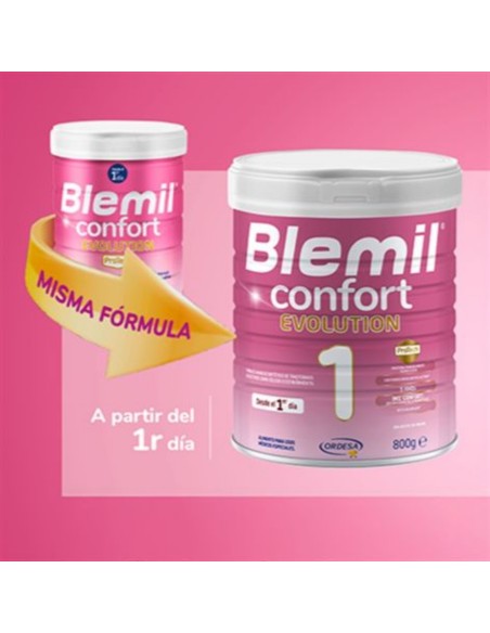 Leche de inicio Confort Evolution 800gr | Blemil - Nappy.es