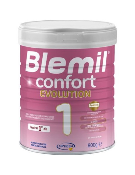 Leche de inicio Confort Evolution 800gr | Blemil - Nappy.es