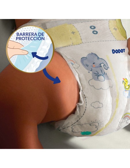 Paquete dodot talla 6+ 48uds bebé-seco ( 14 - 19 Kg ) Dodot