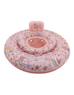 Flotador bebé sirenas rosa 6-12 m Little dutch