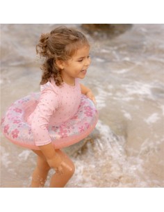 Flotador Infantil Flores 50 cm Little Dutch +3A 2